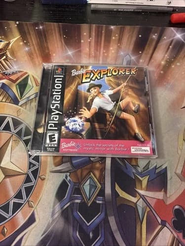 Barbie Explorer (Sony PlayStation 1, 2001) Complete CIB Ps1 Complete