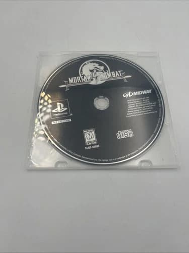 Mortal Kombat 4 Sony Playstation 1 PS1 Disc Only Tested