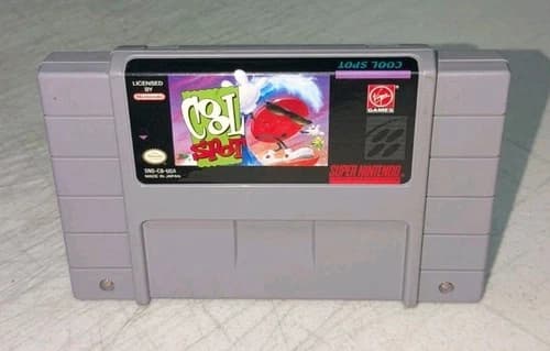 Cool Spot (Super Nintendo, SNES) Authentic Cart Only