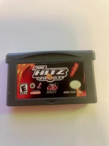 NHL Hitz 2003 – Nintendo Game Boy Advance GBA-tested and working