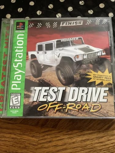 Test Drive Off Road PS1 Playstation Video Game GREATEST HITS Ships FREE!