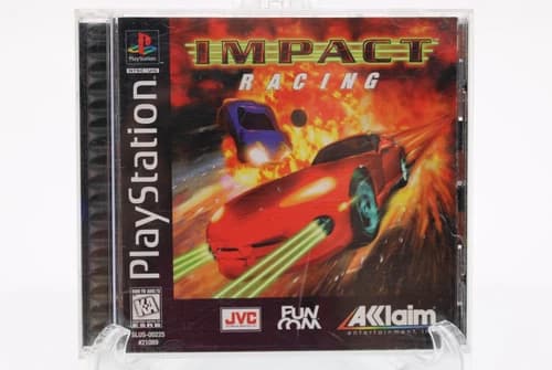 Impact Racing PS1 (Sony PlayStation 1, 1996) PS1 PSX Complete w/Manual Reg Card