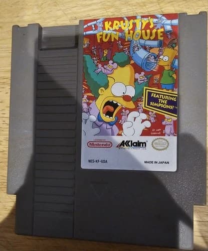 Krusty's Fun House (Nintendo Entertainment System, 1992) Cart Only