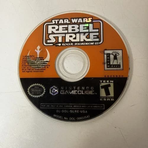 Star Wars Rogue Squadron III: Rebel Strike - Nintendo GameCube Disc Only Tested