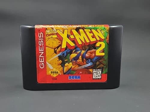 Sega Genesis Game Only X-Men 2 Clone Wars, Cartridge Only
