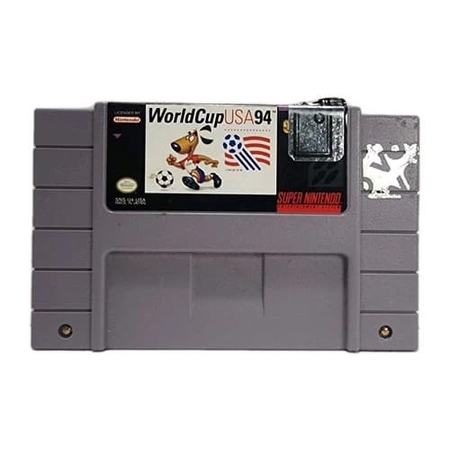 WORLD CUP USA 94 Super Nintendo SNES Video Soccer Futbol Game - TESTED