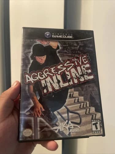 Aggressive Inline (Nintendo GameCube, 2002) CIB COMPLETE w/ Manual. Tested