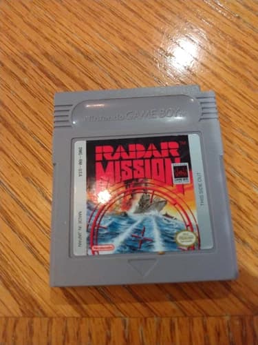 Radar Mission (Nintendo GameBoy) Tested and Works