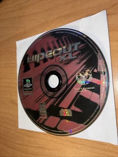 Wipeout XL (Sony PlayStation 1, 1996) Disc Only Ships Next Day!!