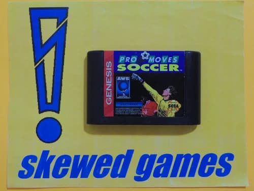 Pro Moves Soccer - Cart Only - Genesis Sega
