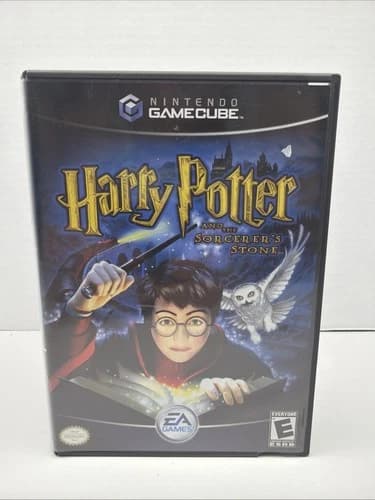 Harry Potter and the Sorcerer's Stone (Nintendo GameCube, 2003) CIB Clean Disc