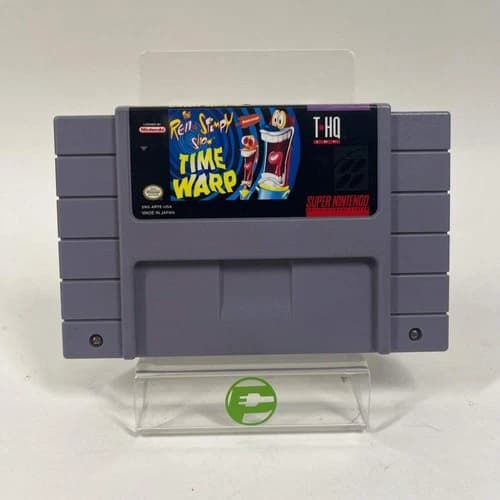 The Ren and Stimpy Show Time Warp (Super Nintendo SNES, 1994) Cartridge Only
