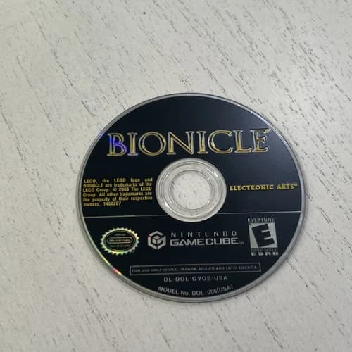 Bionicle Heroes (Nintendo GameCube, 2006) Disc Only - Free Shipping!