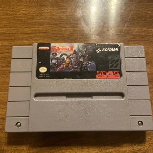Super Castlevania IV Super Nintendo Entertainment System SNES Cartridge Only