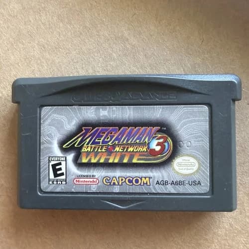 Mega Man Battle Network 3: White Version (Nintendo Game Boy Advance, 2003)