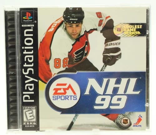 NHL 99 (Sony PlayStation 1, 1998) Tested Works W/ Reg. Card Free Shipping