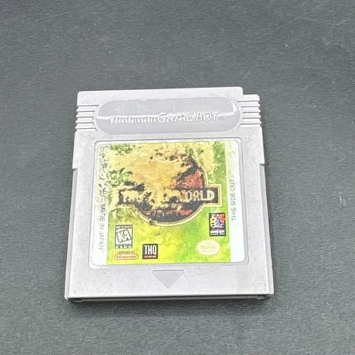 The Lost World: Jurassic Park (Nintendo Game Boy) Cart Only/Tested/Bad Label