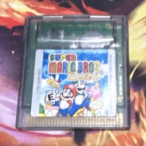 Nintendo Super Mario Bros. Deluxe Cartridge for Game Boy Color/working