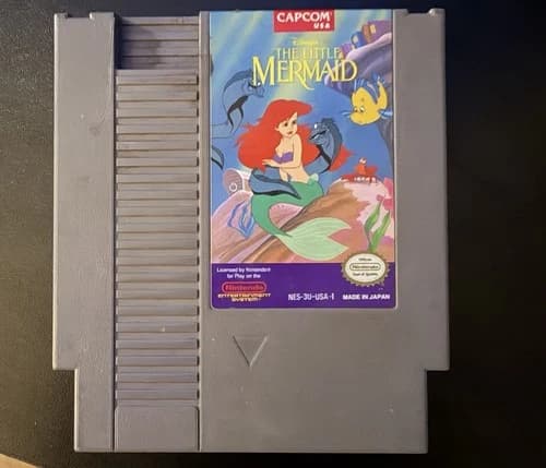 Disney's The Little Mermaid (Nintendo Entertainment System, 1991) Cartridge Only