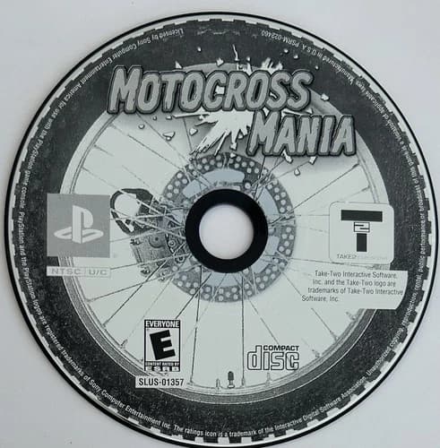 Motocross Mania (Sony PlayStation 1, PS1) DISC ONLY | NO TRACKING | M138