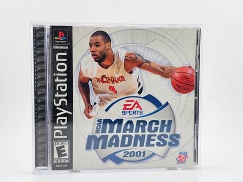 Sony Playstation 1 PS1 NCAA March Madness 2001 CIB Cleaned & Tested