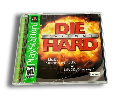 Die Hard Trilogy PlayStation 1 PS1 Greatest Hits Complete CIB Tested