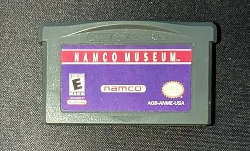 Namco Museum (Nintendo Game Boy Advance, 2001) GBA CARTRIDGE TESTED
