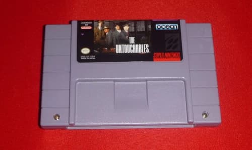 The Untouchables (Super Nintendo Entertainment System, 1989 SNES)-Cart Only