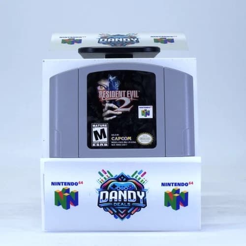 Resident Evil 2 N64 Authentic, Tested - Saves - Nintendo 64