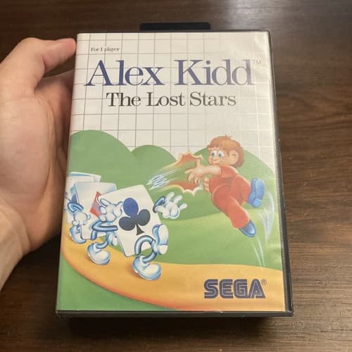 Alex Kidd: The Lost Stars (Sega Master, 1988) Tested - Authentic