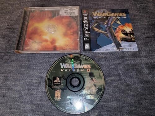 WarGames: Defcon 1 (Sony PS1 PlayStation 1) Acceptable Condition! Free Shipping