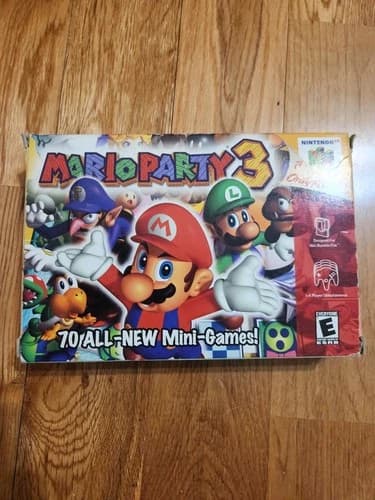 Mario Party 3 (Nintendo 64) N64 MP MP3 CIB Authentic