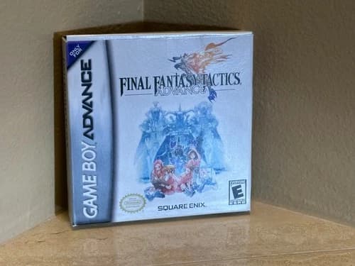 FINAL FANTASY TACTICS ADVANCE — GAME BOY ADVANCE | COMPLETE IN BOX (CIB)