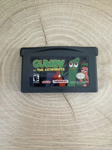 Gumby vs. the Astrobots for Nintendo Game Boy Advance GBA - Authentic & Tested