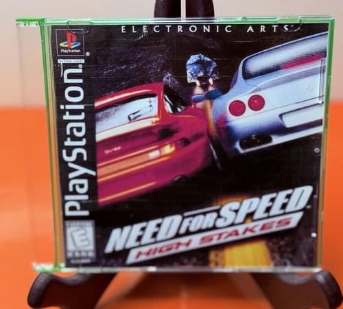 Need for Speed: High Stakes (Sony PlayStation 1, 1999) Resurfaced, Disc only