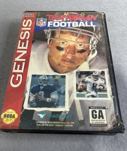 Troy Aikman NFL Football (Sega Genesis, 1993)