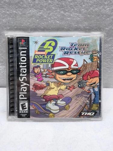 Rocket Power Team Rocket Rescue PS1 Black Label Tested Complete PlayStation Game
