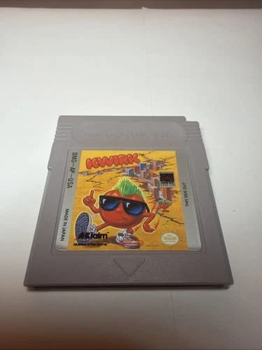 Kwirk (Nintendo Game Boy, 1990) Working