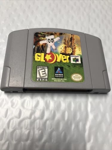 J4 Glover (Nintendo 64, 1998) N64 Cartridge Only Free Shipping!