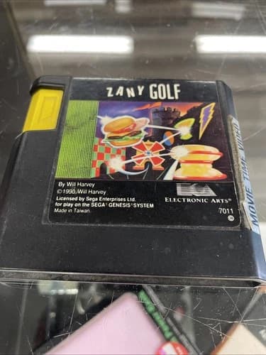 Zany Golf (Sega Genesis, 1990) CART ONLY