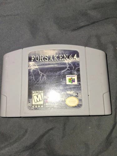 Forsaken 64 Nintendo N64 Authentic Cartridge Tested Working Great