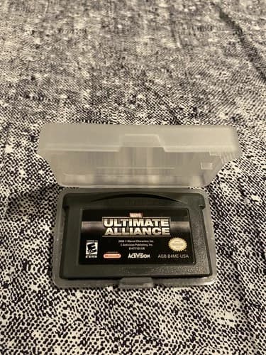 Marvel Ultimate Alliance Nintendo Game Boy Advance GBA - Tested