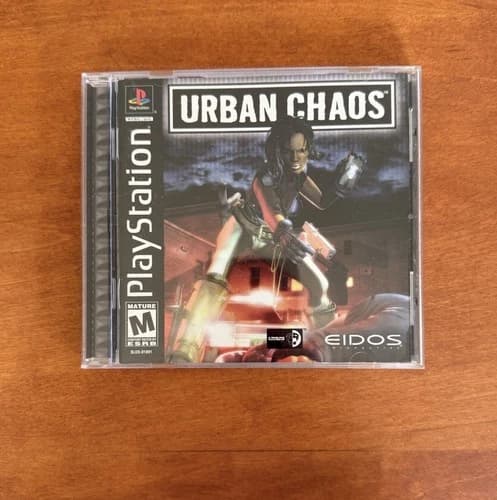 Urban Chaos (Playstation 1, Ps1) Excellent CIB Complete w/ Manual - Ships Fast