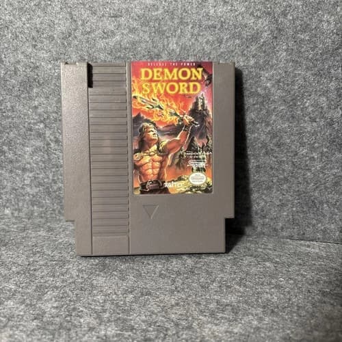 Demon Sword Nintendo NES Authentic Tested And Working