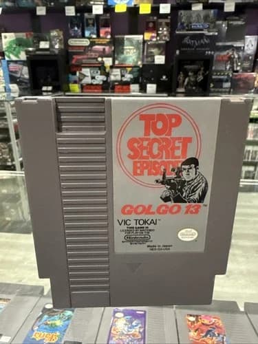 Golgo 13: Top Secret Episode (Nintendo Entertainment System, 1988) NES Tested!