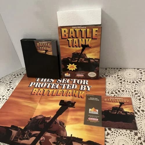 Garry Kitchen's Battletank (Nintendo Entertainment System, 1990) Complete