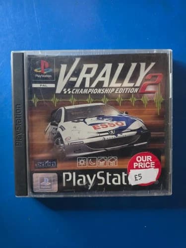 PS 1 - Playstation 1 - V Rally 2