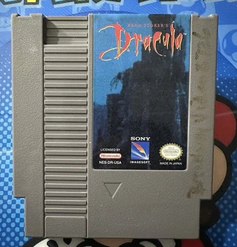 Bram Stoker's Dracula Nintendo NES 1993 Authentic Tested