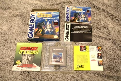 Ultima Runes of Virtue II 2 - Nintendo Gameboy CIB MANUAL INSERTS