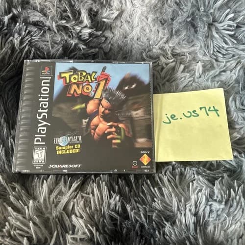 Tobal No. 1 Sony PlayStation PS1 Complete Tested CIB